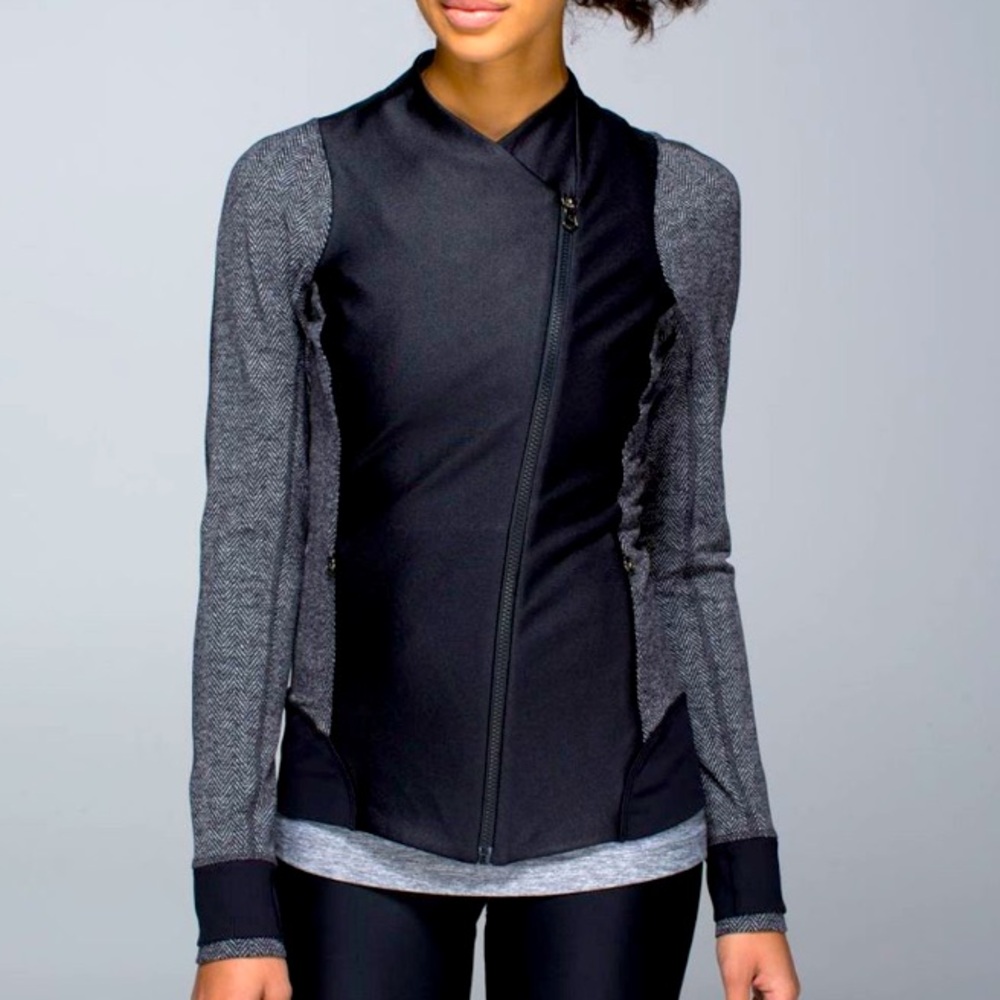 Lululemon Emerge Renewed Jacket in Herringbone